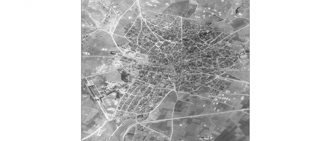 11 Kasım 1922 Tarihinde Düşman İşgalinden Kurtulan Kırklareli’nin Harita Genel Müdürlüğü Tarafından 1968 Yılında Çekilen Hava Fotoğrafı