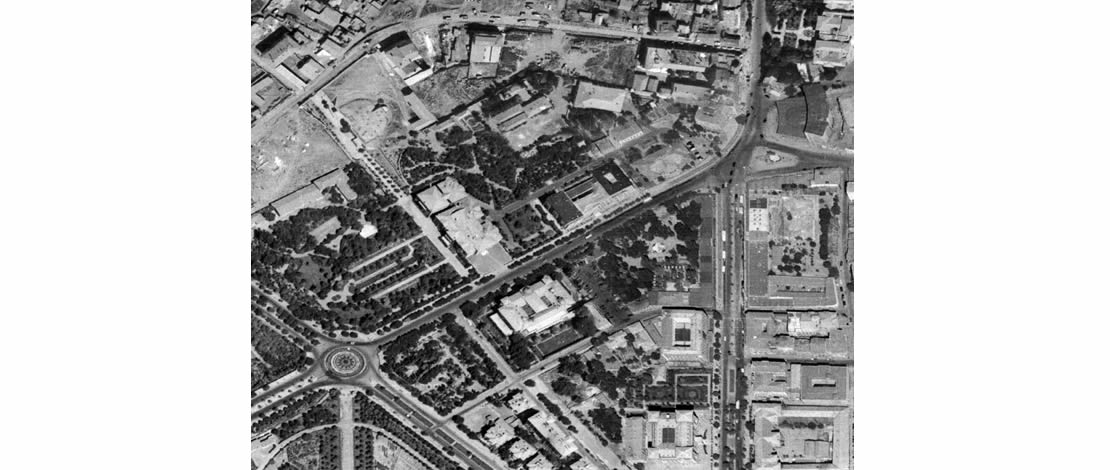 23 Nisan 1920 Tarihinde Açılan Birinci Meclis’in Harita Genel Müdürlüğü Tarafından 1952 Yılında Çekilen Hava Fotoğrafı 