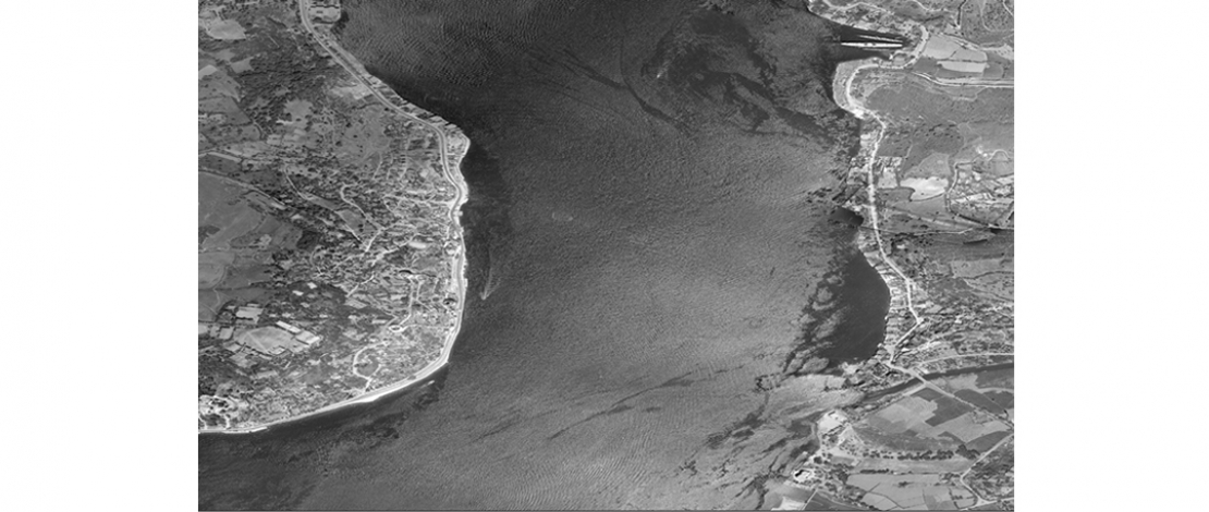 6 Ekim 1923 Tarihinde Düşman İşgalinden Kurtulan İstanbul'un Harita Genel Müdürlüğü Tarafından 1950 Yılında Çekilen Hava Fotoğrafı.