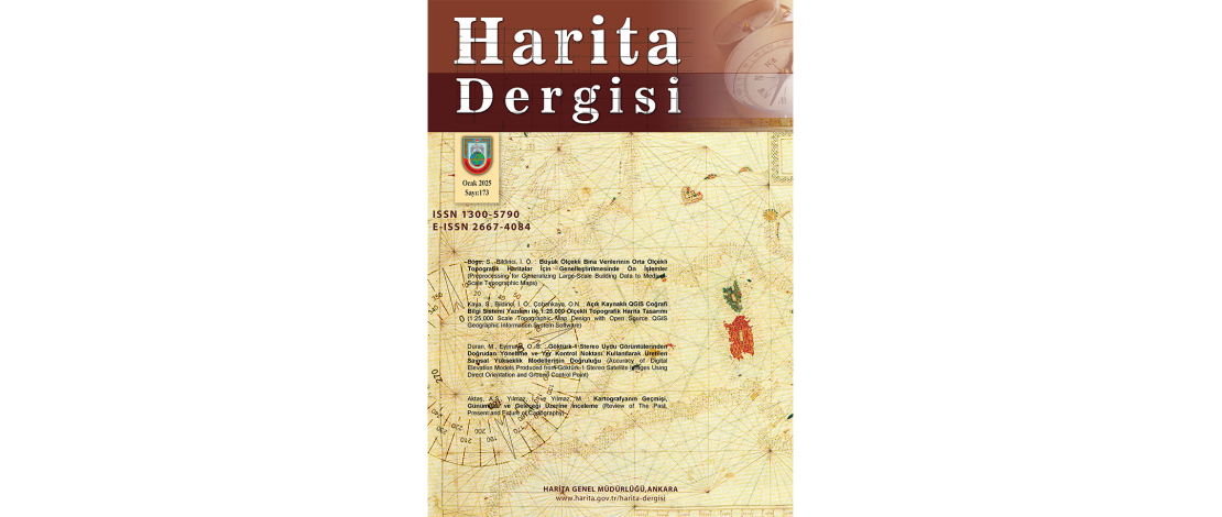 Harita Dergisi'nin 173. sayısı (Ocak-2025) yayımlanmıştır.