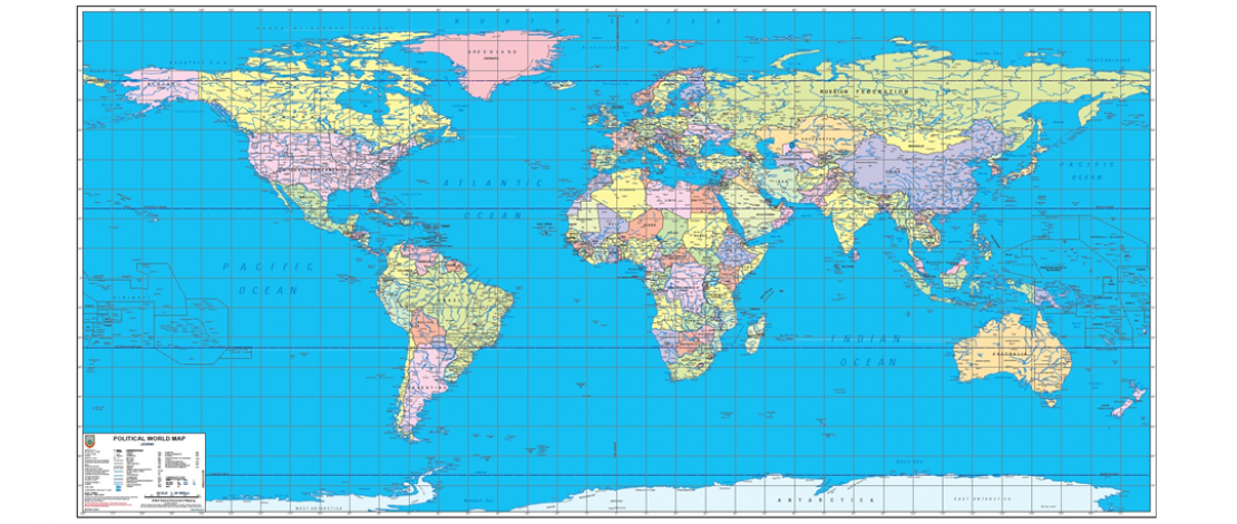 İngilizce Dünya Siyasi Haritamızı incelediniz mi?