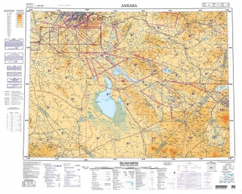 1:500.000 Ölçekli Raster Türkiye Özel Hava Haritası